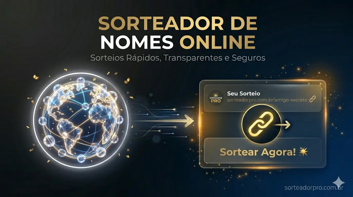Sorteador de Nomes: Como Fazer Sorteios Seguros, Rápidos e Sem Erros